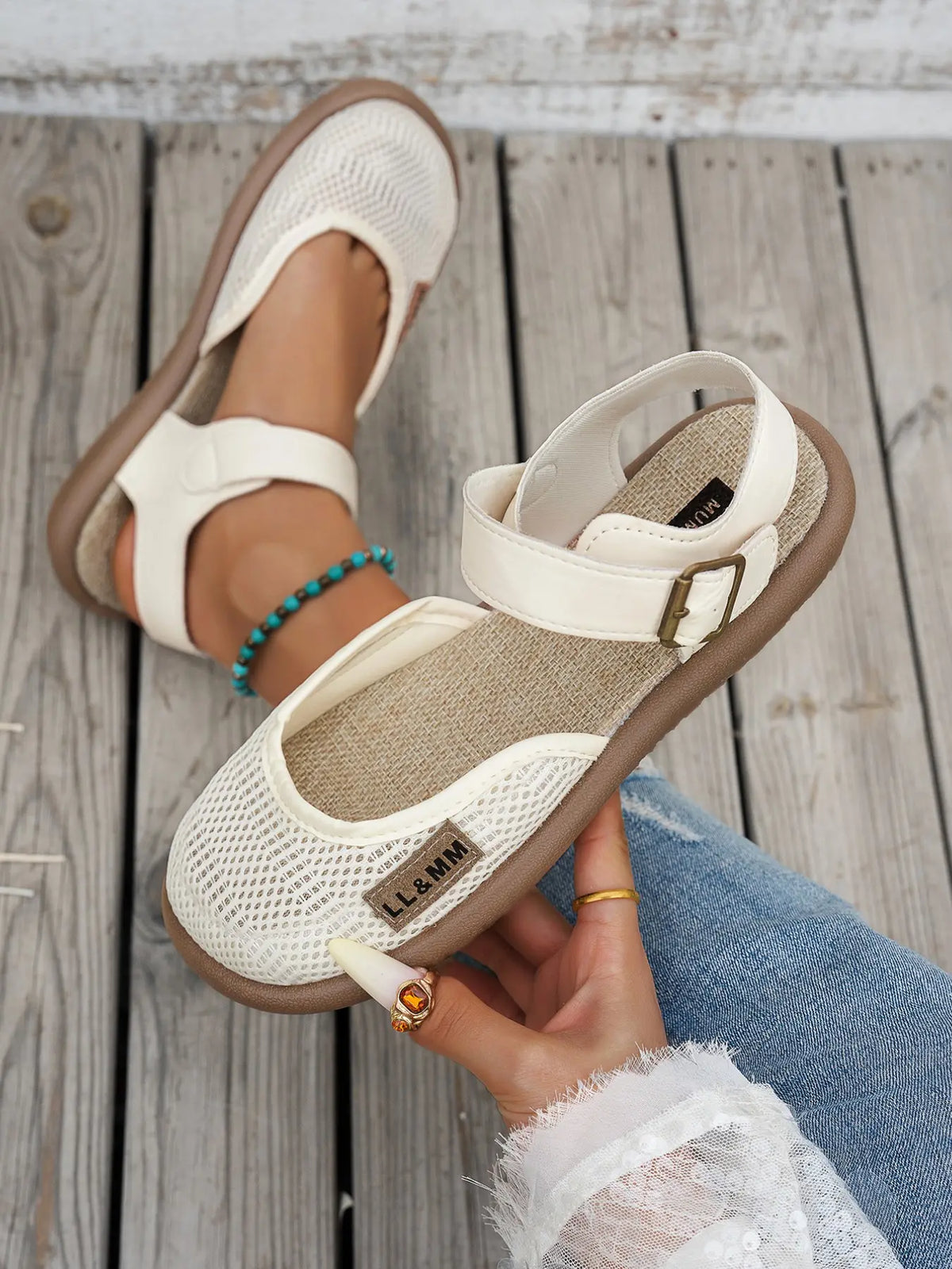 Christine | Comfortable Sandals for Women with Closed Front