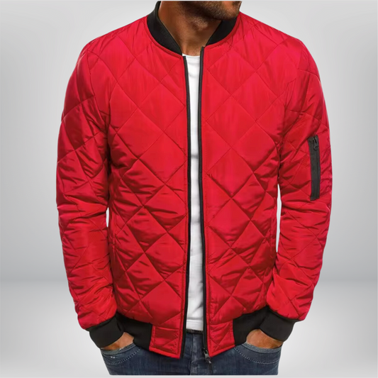 Liam | Premium Quilted Bomber Jacket for Men