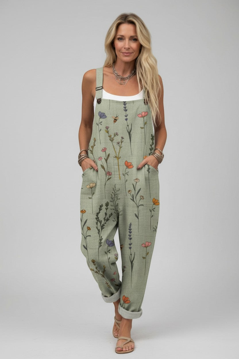 Kangaroo Valley | Relaxed Wide-Leg Overalls