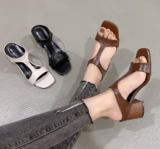 Vivian | Sandals with Block Heel for Women