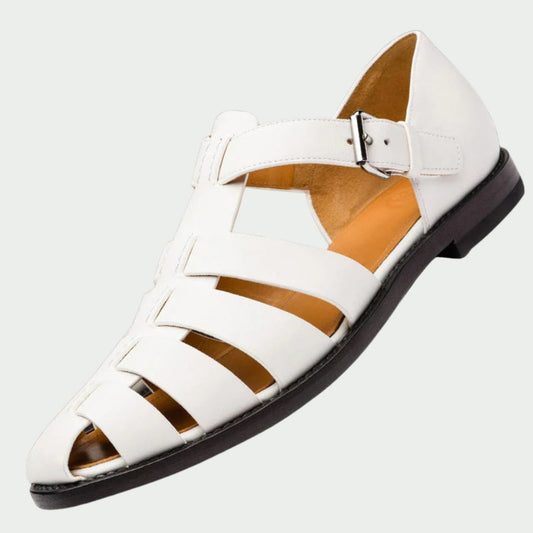 Bernd | stilvolle Sandalen in Lederoptik aus hochwertigem Material für Männer