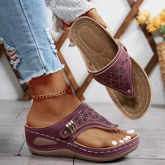 Ursina | Comfortable Everyday Wedge Sandals