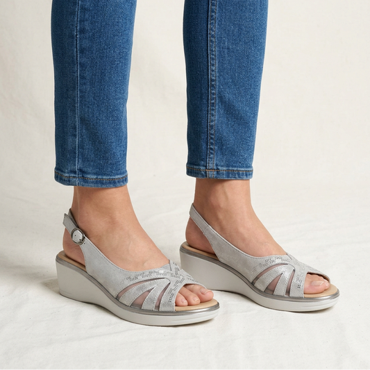 Silvana | Polished Slingback Sandals for Women