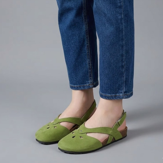 Emilia | Extraweite Komfort-Sandalen mit Kreuzriemen