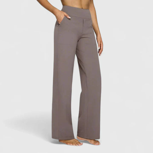 Ame | Versatile Chic Straight-Leg Pants with Pockets