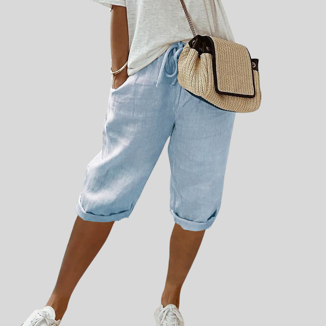 Nagisa | Comfortable Wide-Leg Shorts