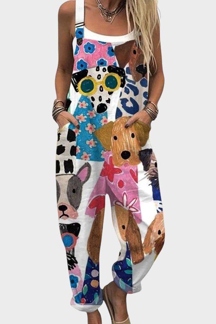 Nelson | Relaxed Wide-Leg Overalls