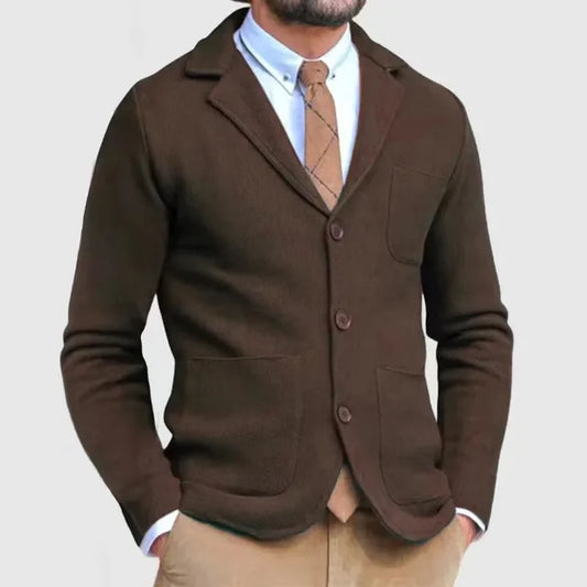 Bren | Casual Slim-Fit Blazer with Pockets for Men