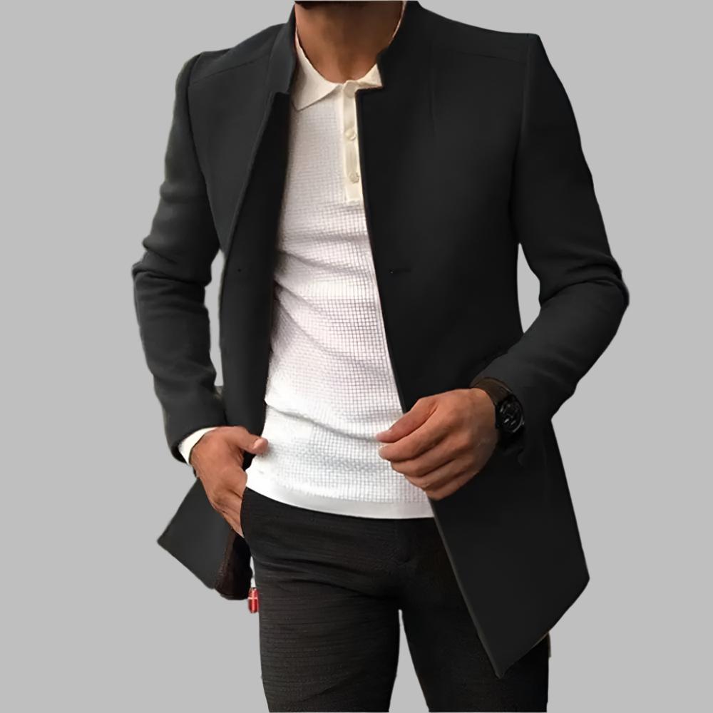 Igor | Elegant Long Coat for Men