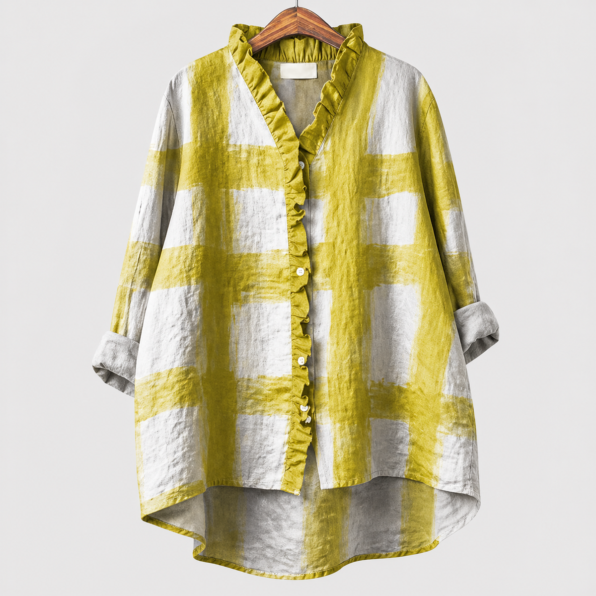 Annemarie | Yellow Elegant Summer Blouse