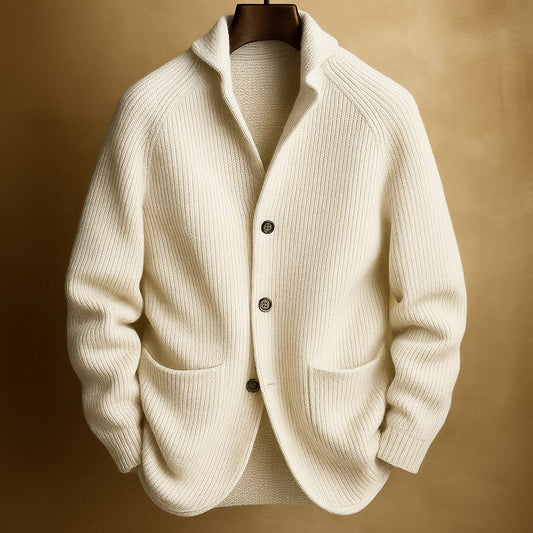 Rossi | Ribbed Wool-Blend Knit Vest for Men
