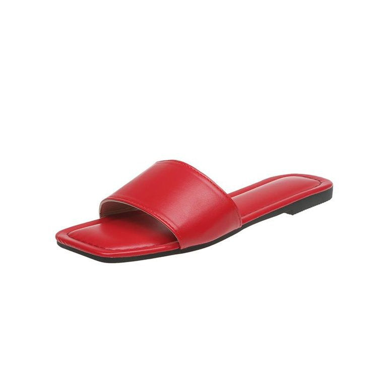 Zita | Open Toe-Post Mules