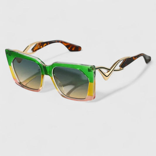 Alex | Gold-Accent Sunglasses