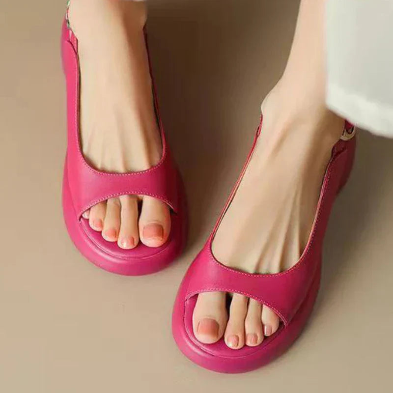 Emily | Orthopaedic Sandals with Open Heel for Summer