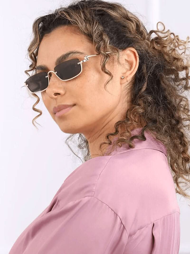 Brigitte | Modern Rectangular Sunglasses