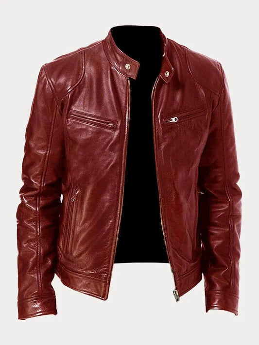 Jaspar | Casual Leather Jacket for Men