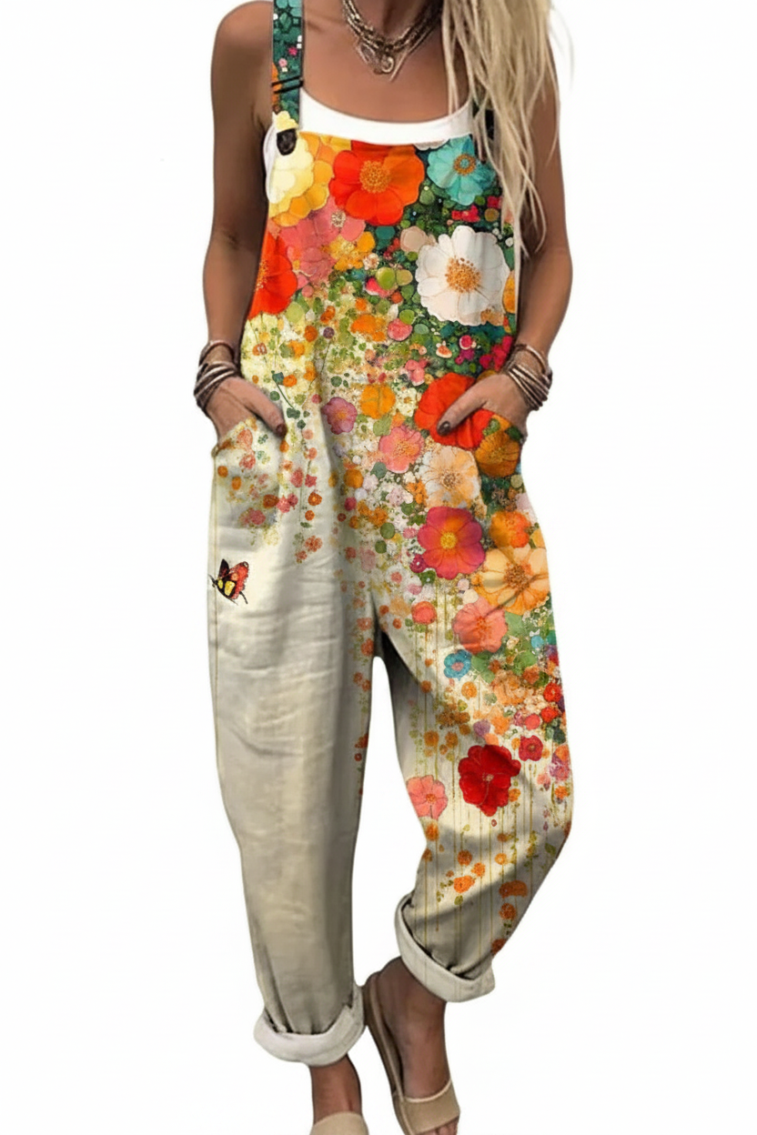 Jervis Bay | Relaxed Wide-Leg Overalls