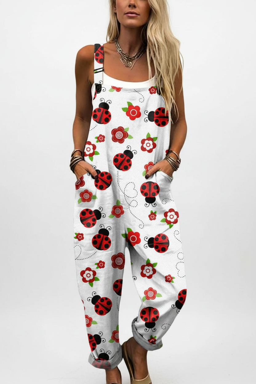 Katherine | Relaxed Wide-Leg Overalls