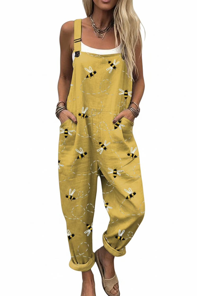 Sunrise Beach | Relaxed Wide-Leg Overalls