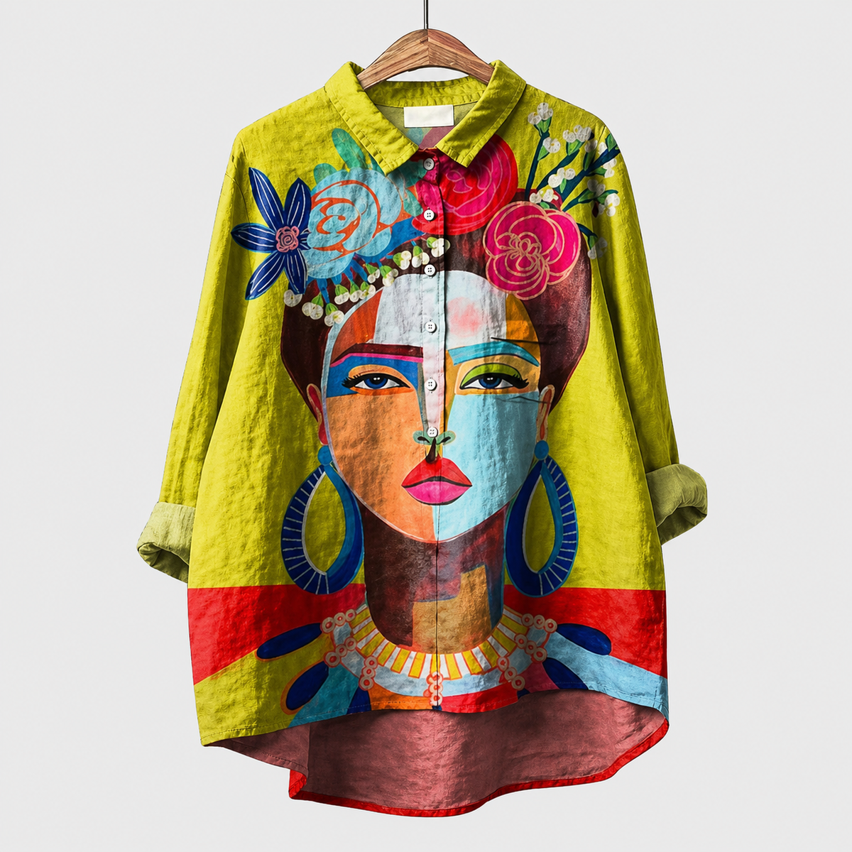 Agatha | Yellow Elegant Summer Blouse