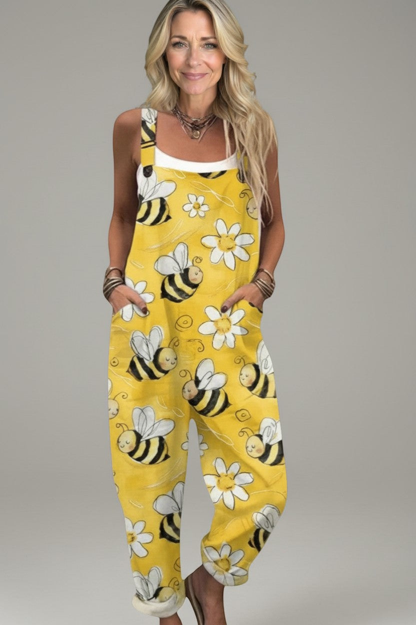 Rottnest Island | Relaxed Wide-Leg Overalls
