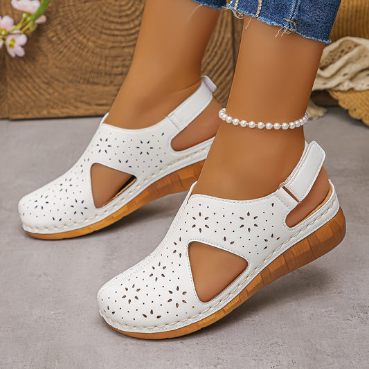 Beatrice | Fashionable Sandals for Women with Round Toe and Wedge Heel
