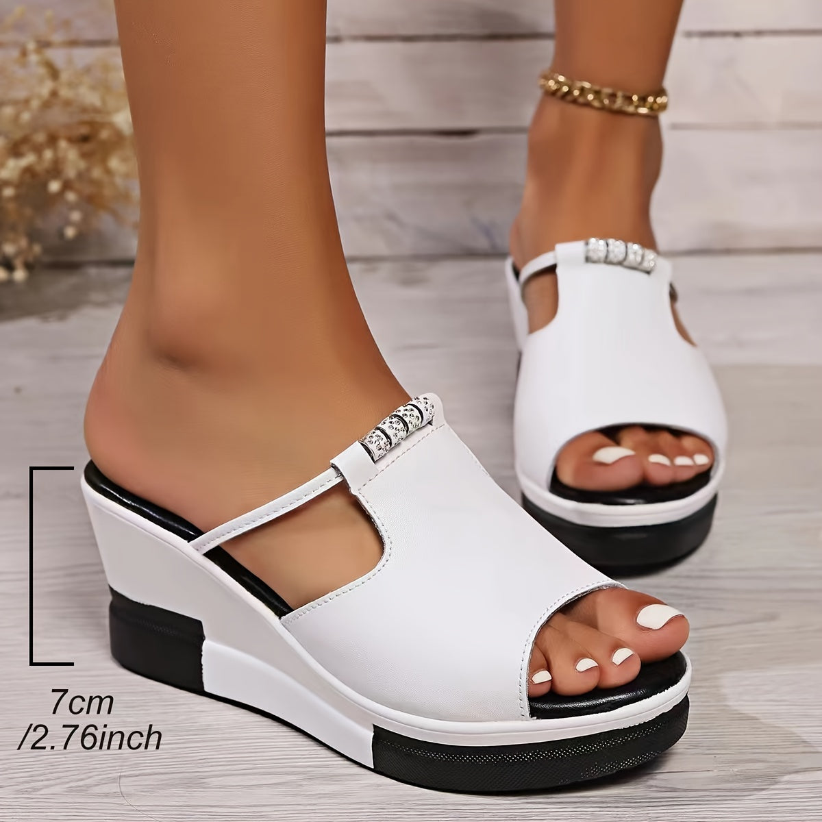 Martha | Orthopaedic Platform Sandals for Maximum Comfort