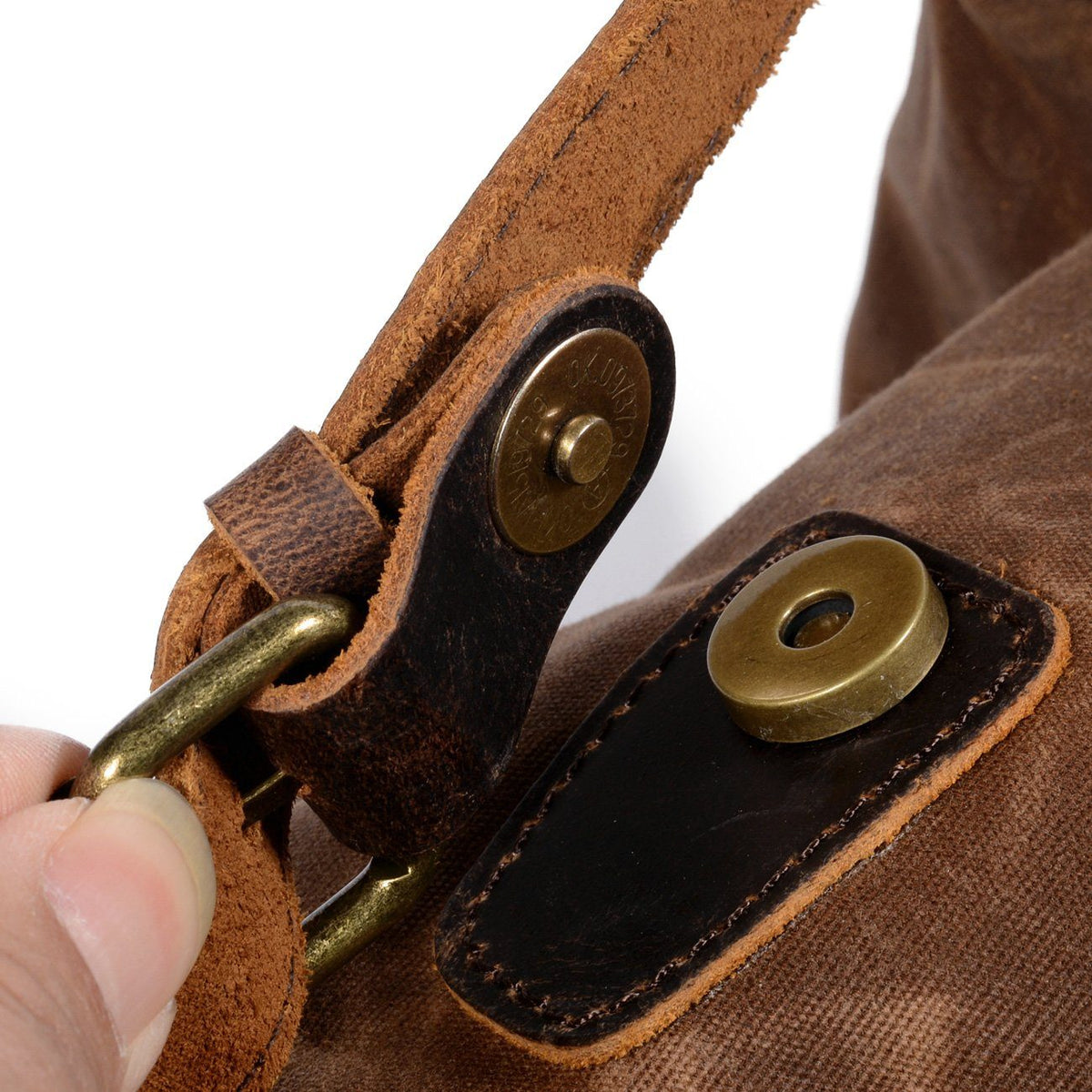 Hobart waxed canvas backpack — Beverley Lane