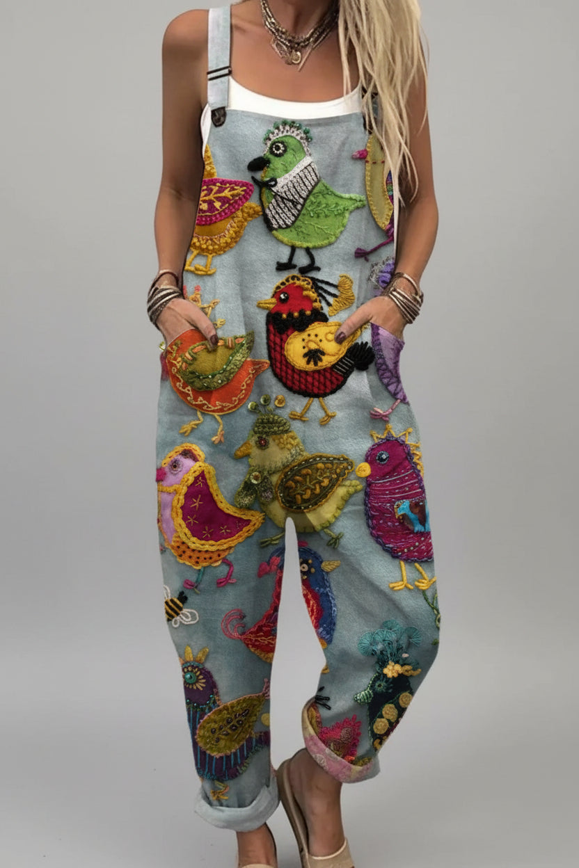 Daintree | Relaxed Wide-Leg Overalls