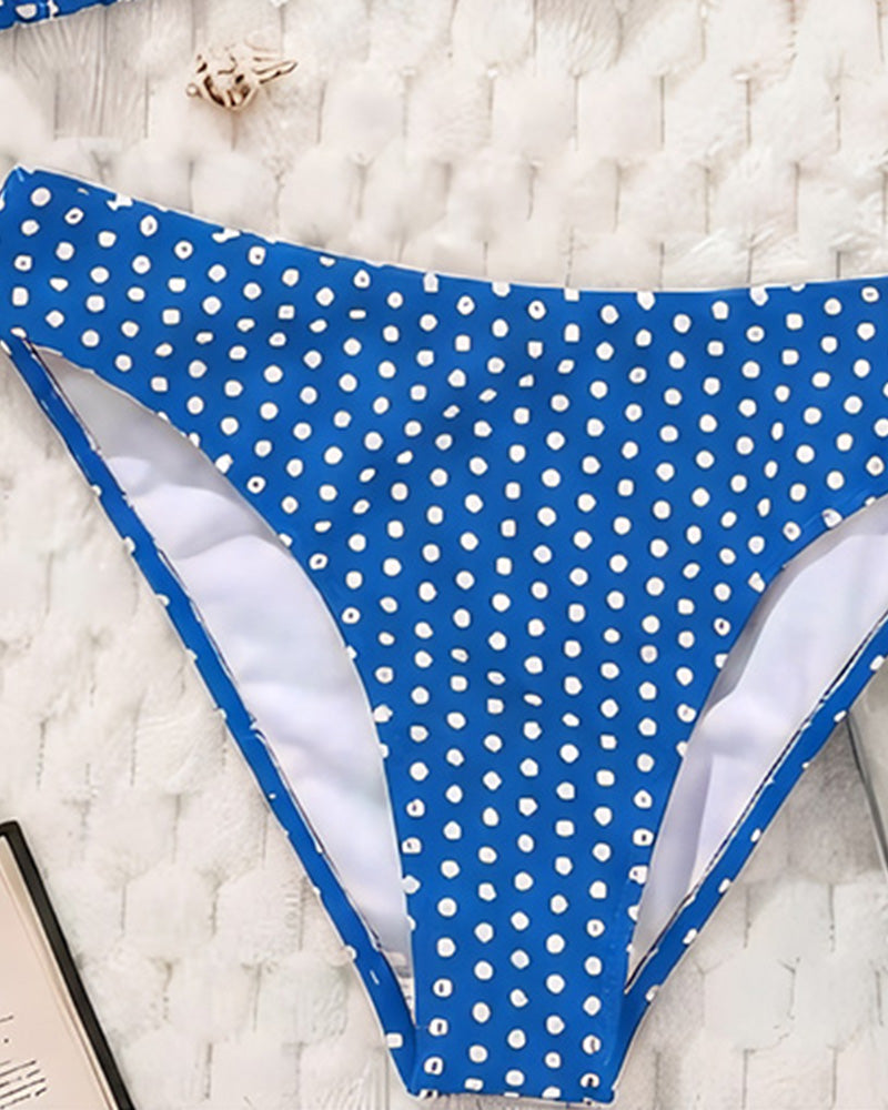 Annalise | Two-Piece Bikini with Classic Polka Dot Pattern