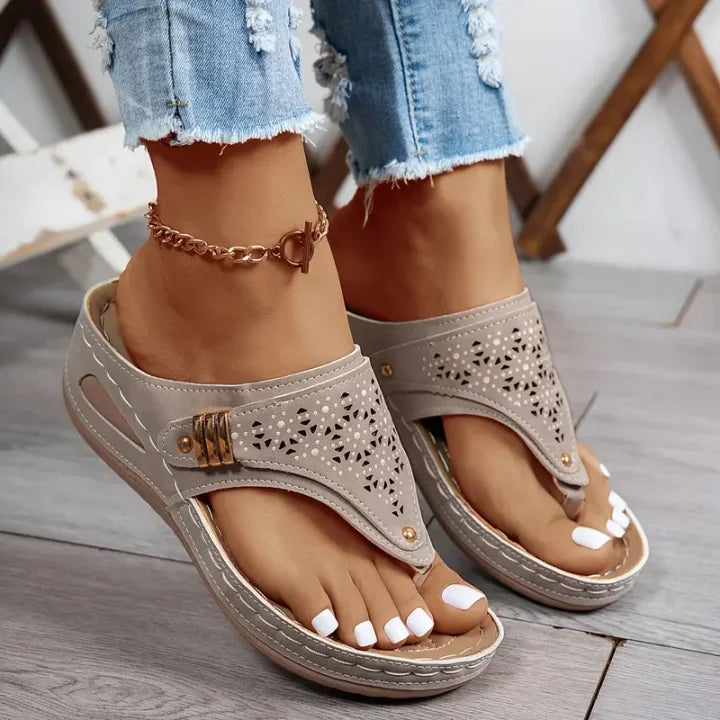 Ursina | Comfortable Everyday Wedge Sandals