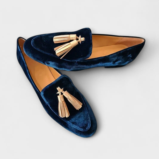 Maeve Women's Vintage Fringe Loafers