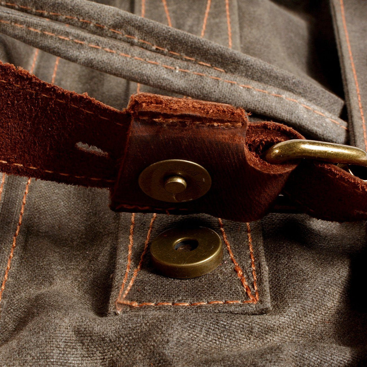 Nelson waxed canvas backpack — Beverley Lane