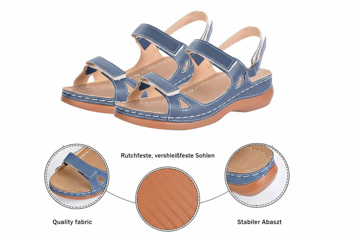 Elly | Comfortable Everyday Sandals in Vintage Style