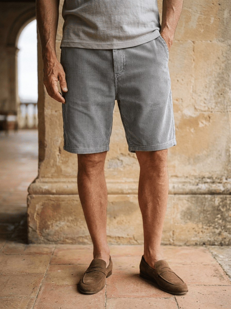 Hans & Lea Cord-Shorts Severin für Herren