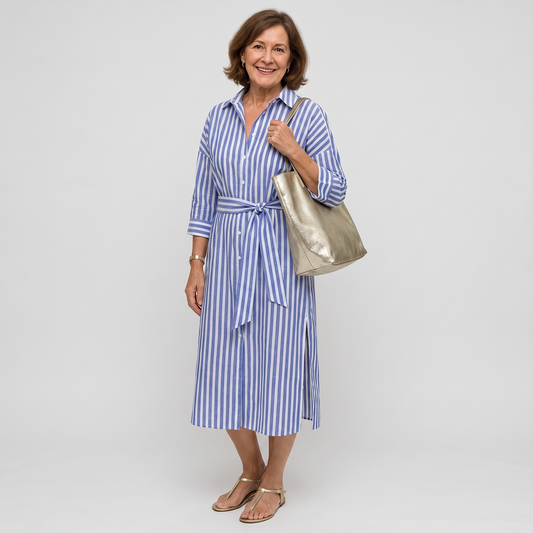 Ruth | Light Summer Dress with Flowing Cut