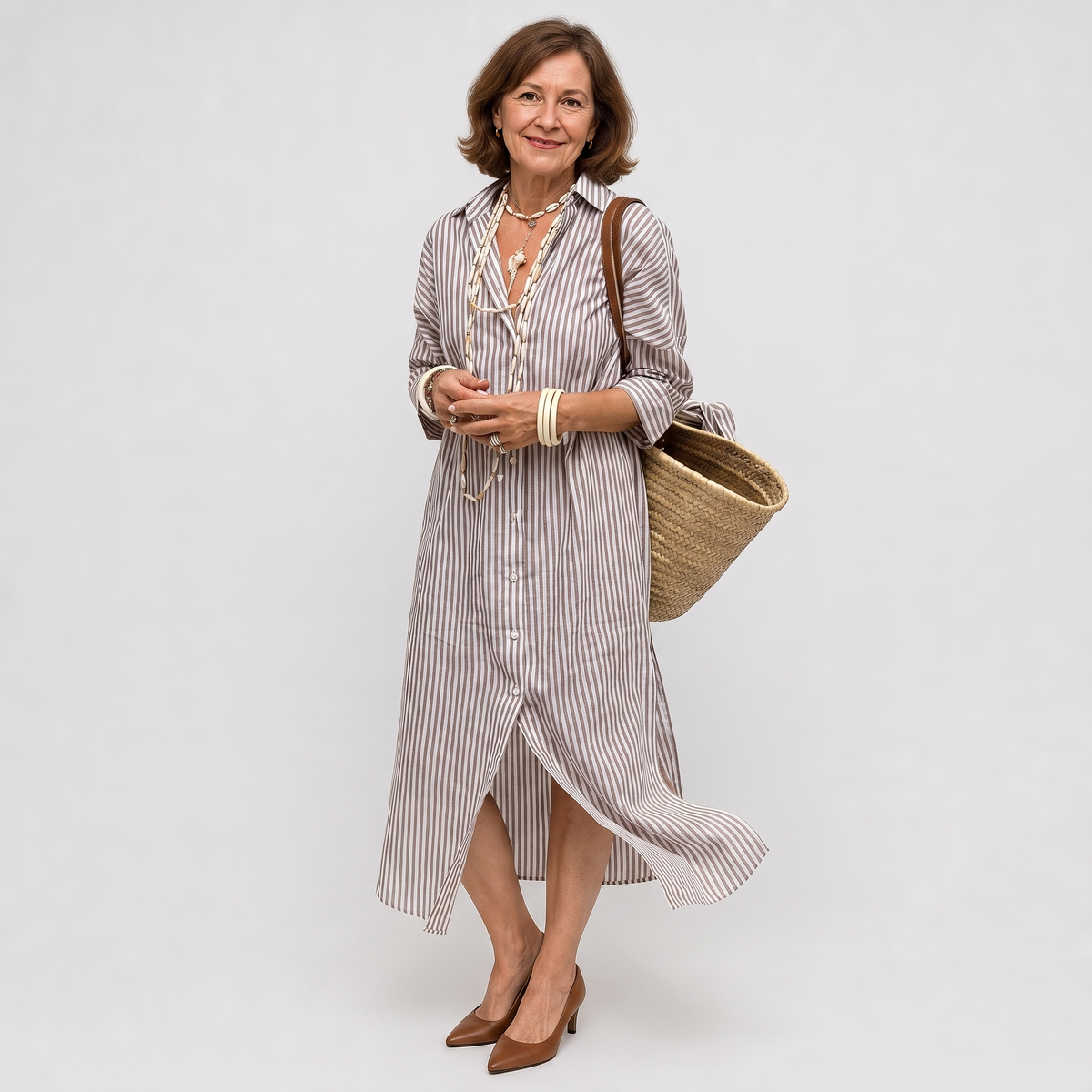 Ruth | Light Summer Dress with Flowing Cut