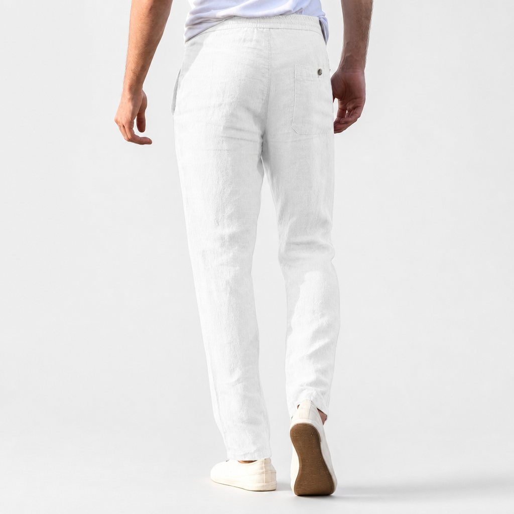 Hubert | Casual Trousers with Elastic Waistband