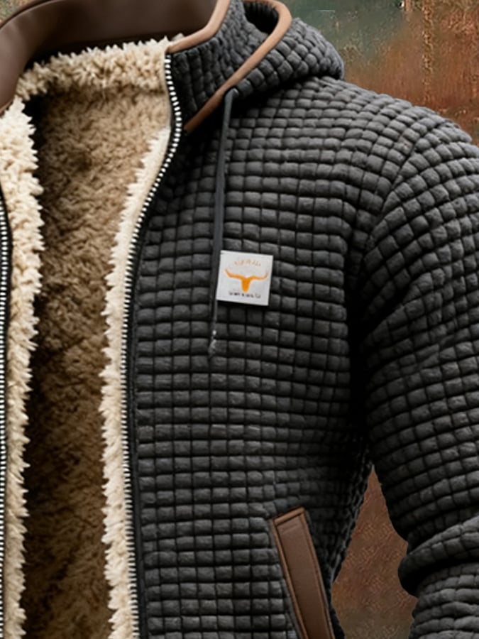 Mathis | Padded Fleece Jacket for Men
