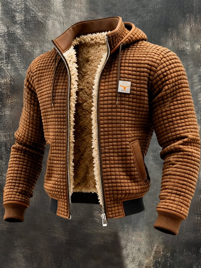 Mathis | Padded Fleece Jacket for Men