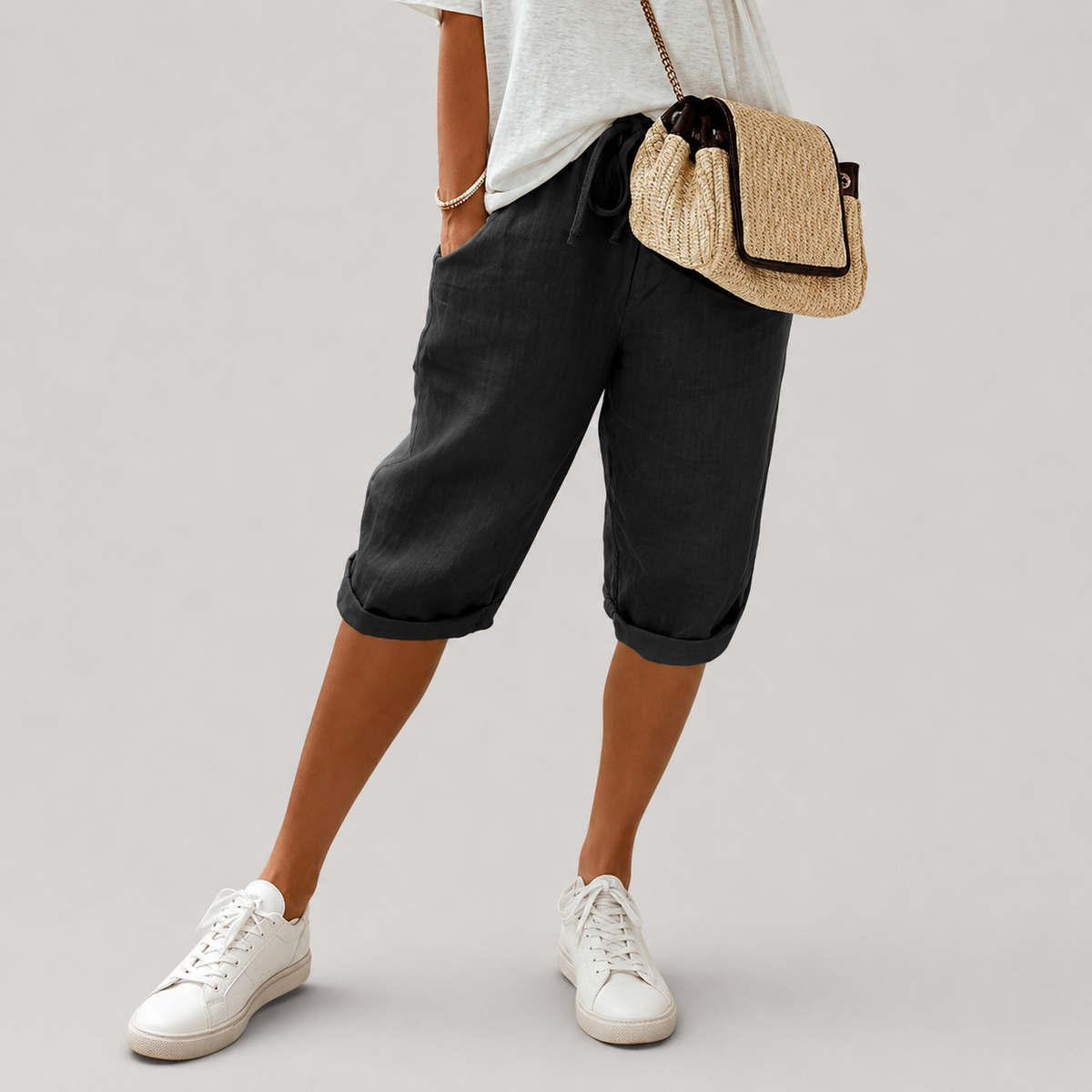 Nagisa | Comfortable Wide-Leg Shorts