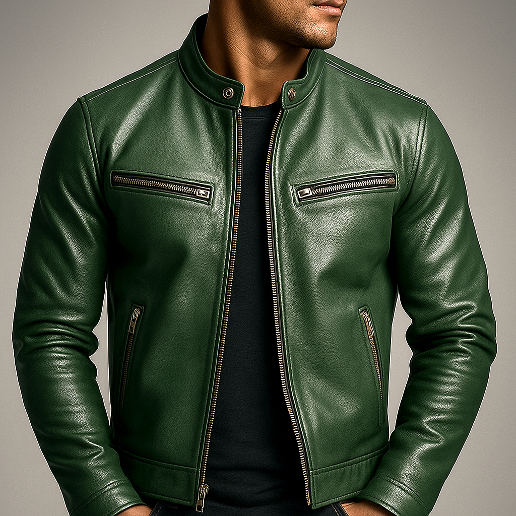 Cole | Vintage Leather Jacket for Men