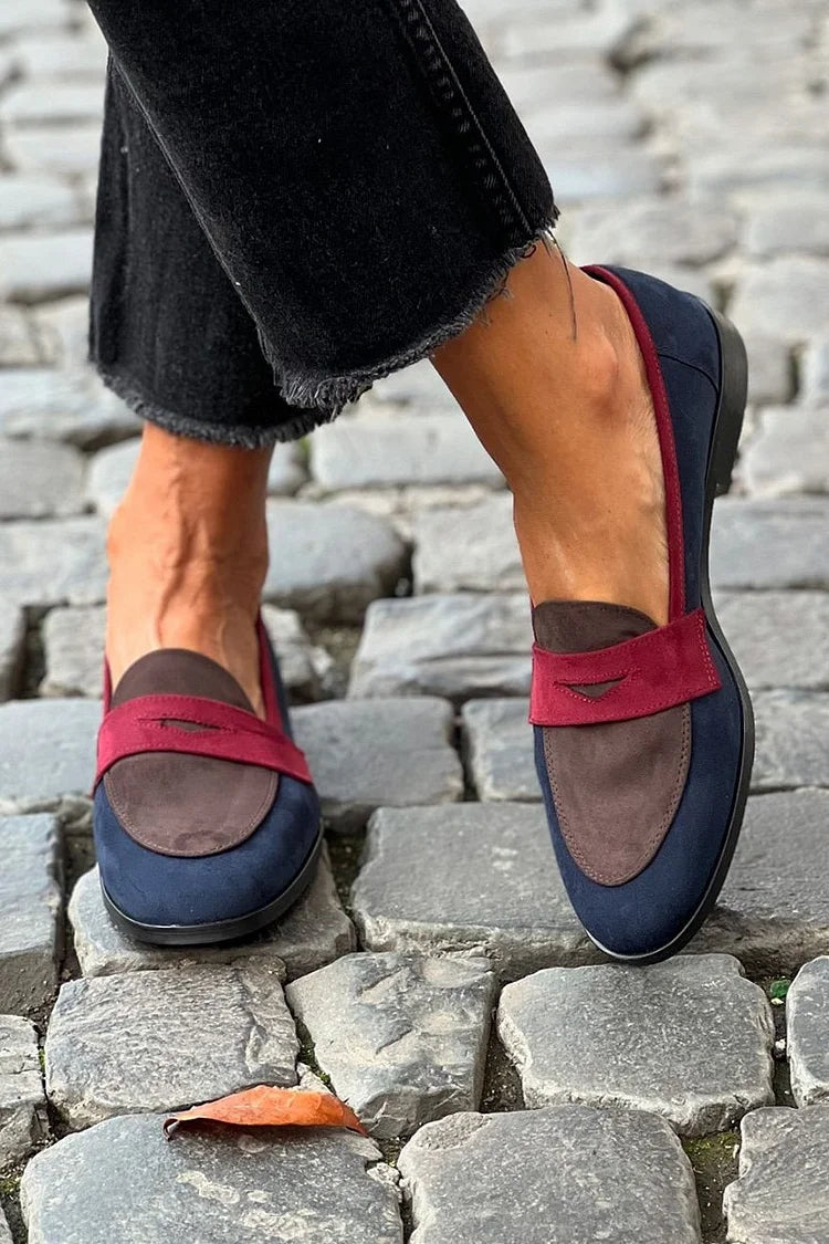 Tahnee Women's Blue Comfort Loafers