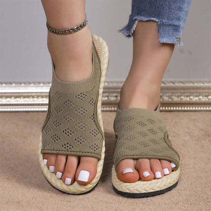 Frankie | Comfortable Flat Sandals for Women in Mesh
