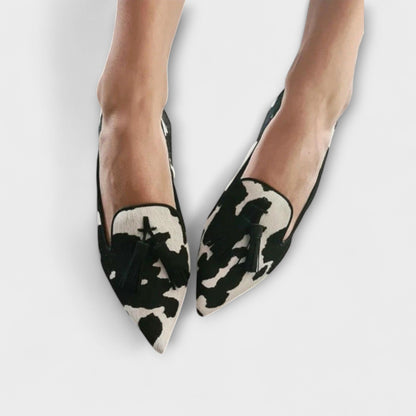 Kirra Women's Pom-Pom Pointed Toe Loafers