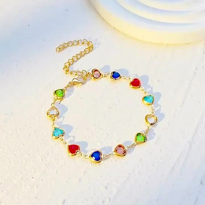 Antonella | Heart Charm Bracelet