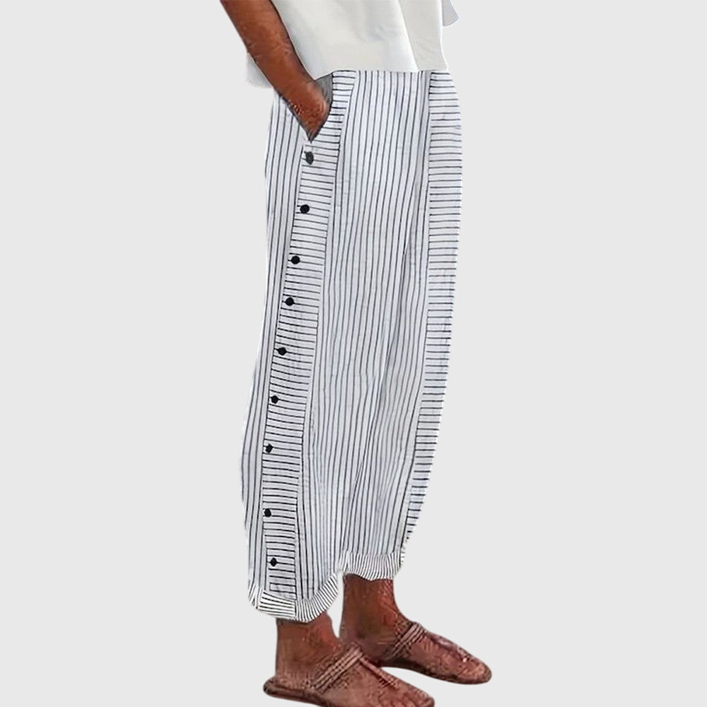 Bersar | Wide-Leg Elegant Pants