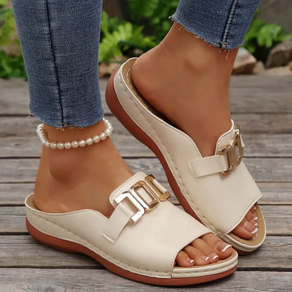 Agnes | Elegant Wedge Sandals for Women
