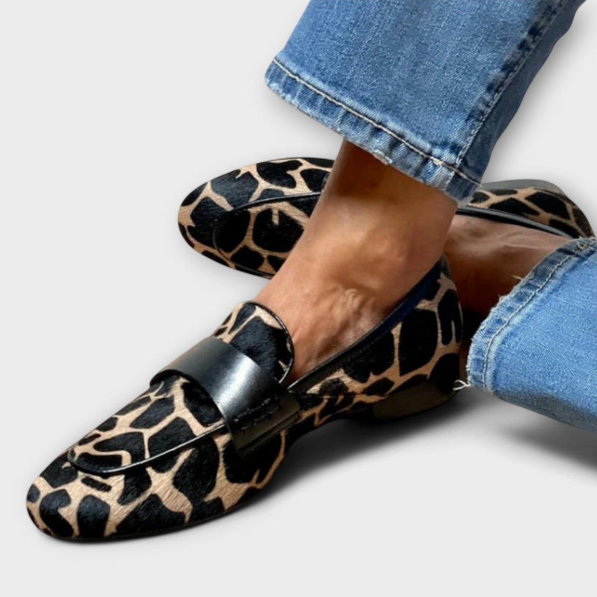 Bronwyn Women's Animal Print Moccasins