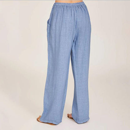 Enara | Wide-Leg Pants with Drawstring Waist